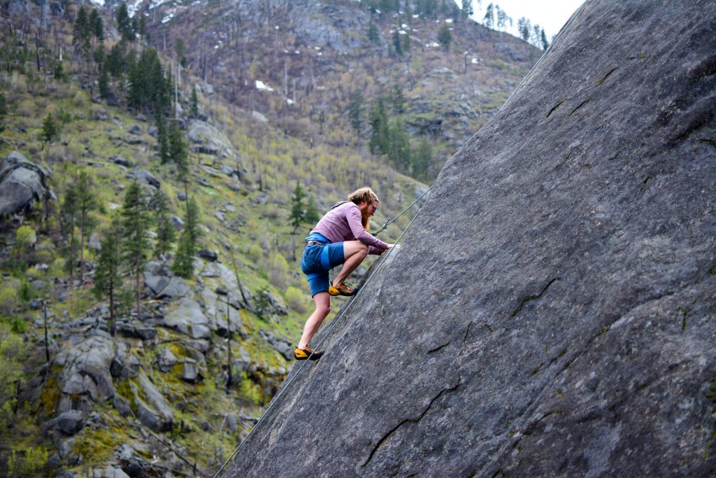 Intuition vs Reason: How To Overcome Your Fears: rock climber
